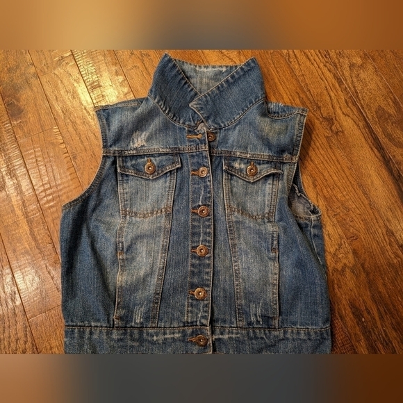 Denim Vest woman's size Large - Picture 6 of 6